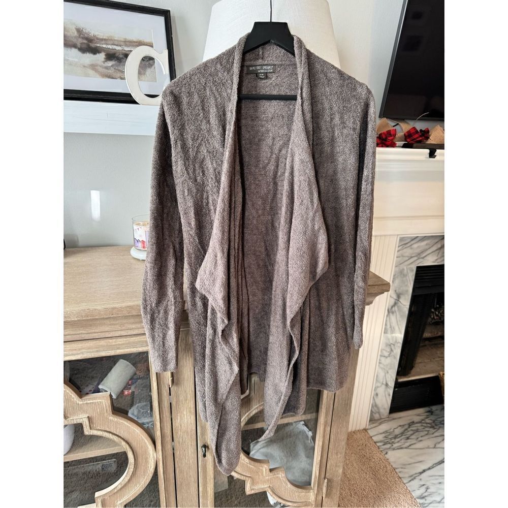 ‎Barefoot Dreams Brown Cardigan Women’s Small/ Medium